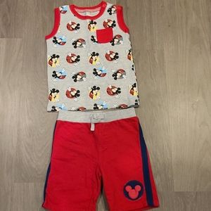 Mickey Mouse Outfit 24M NWOT